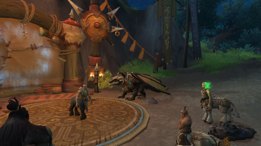 WoW Centaurs listen to the leader